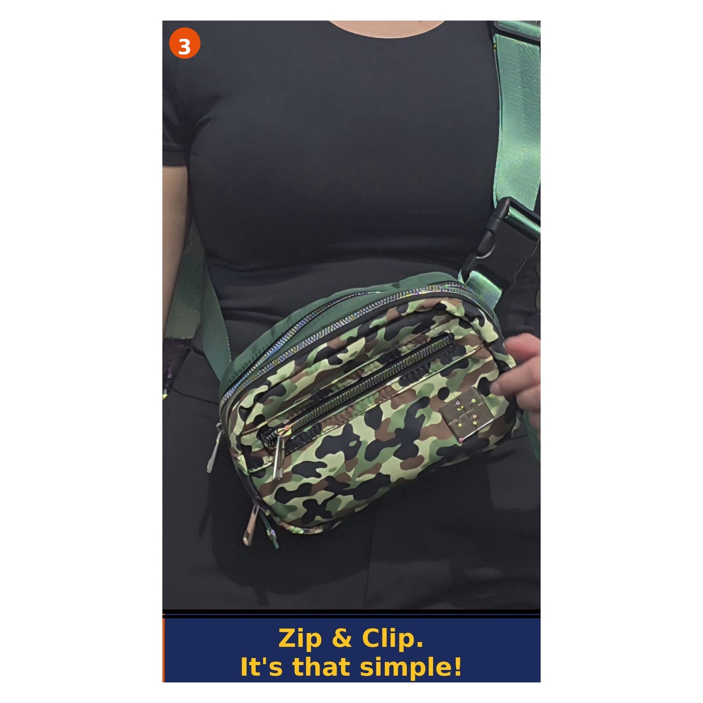 SISO Starter Bundle — 1 Bag + 2 Front Panels